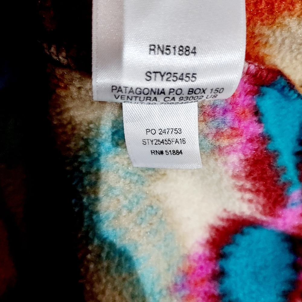 Patagonia Synchilla Snap-T Fleece Pullover in Timber Twist size S - Picture 8 of 15